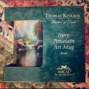 Thomas Kinkade “A Quiet Evening” Porcelain Mug